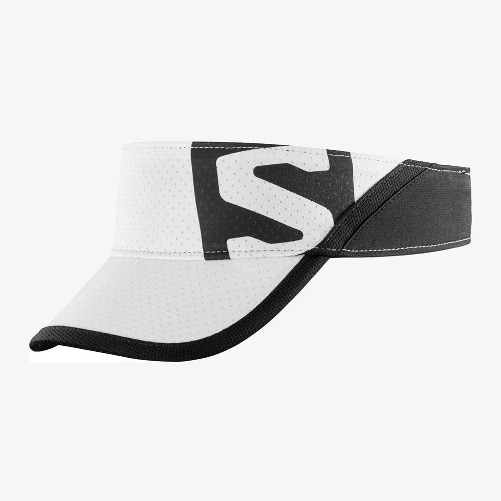 Salomon Singapore Mens Visor - XA VISOR White/Black | 70283-FSWL